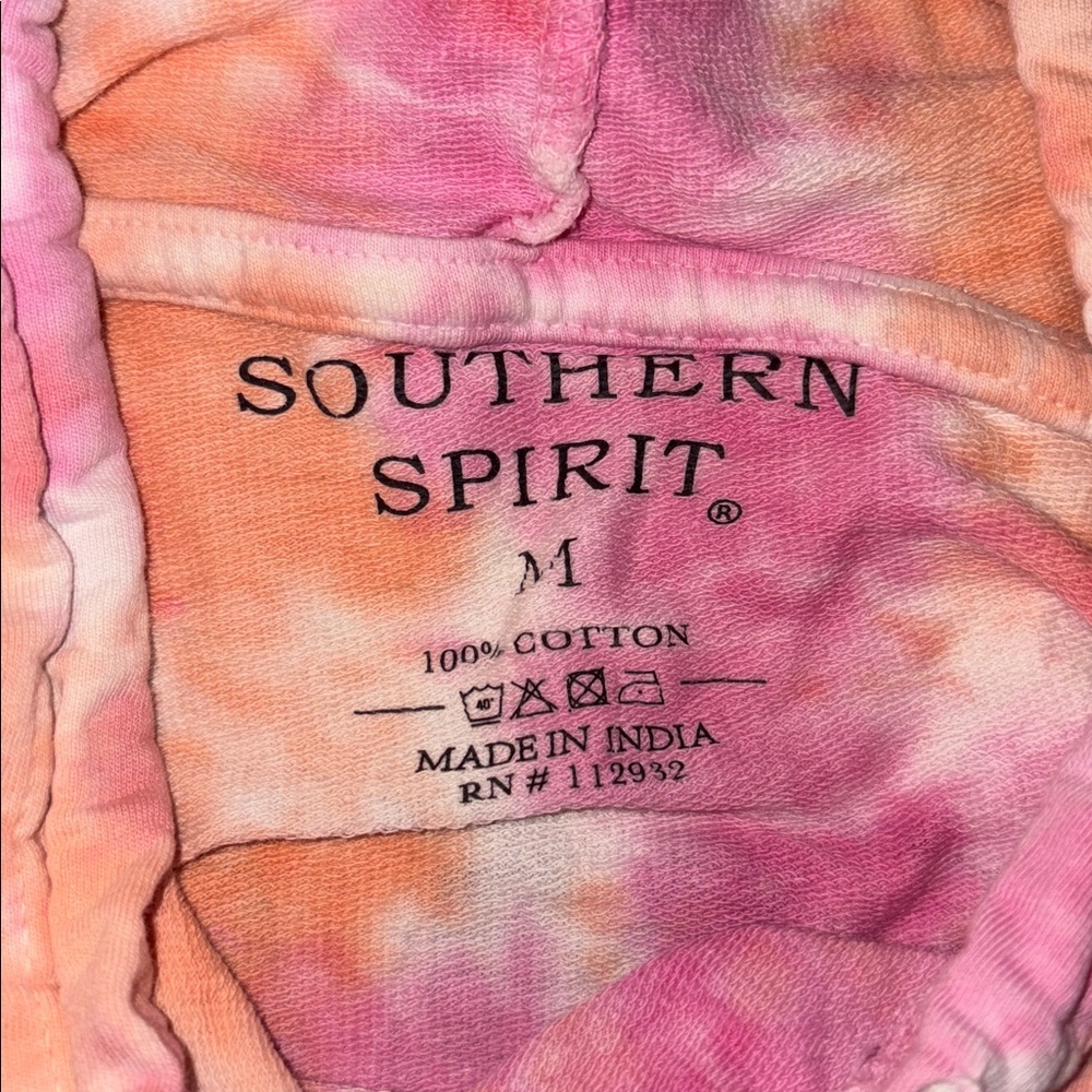 Tie-Dye Hoodie with Logo - Picture 2 of 2